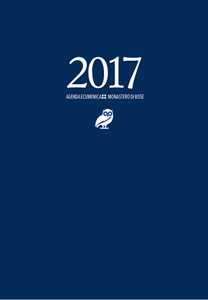 Libro Agenda ecumenica di Bose 2017 