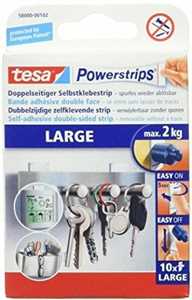 Cartoleria TESA Powerstrips LARGE Etichetta di montaggio Tesa