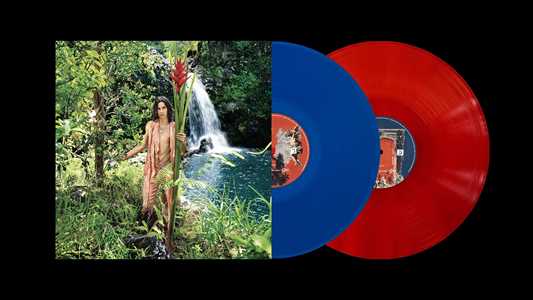 Vinile La Divina Commedia (Deluxe) (EDEN artwork) (2 LP Blu Trasparente + Rosso) Tedua