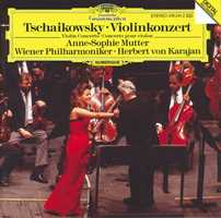 CD Concerto per violino Pyotr Ilyich Tchaikovsky Herbert Von Karajan Anne-Sophie Mutter