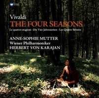 Vinile Le quattro stagioni Antonio Vivaldi Herbert Von Karajan Anne-Sophie Mutter