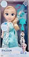 Giocattolo Bambola Disney Frozen Elsa Cantante 38 cm con Olaf Jakks Pacific