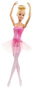 Giocattolo Barbie Ballerina Bambola Bionda con tutù Giocattolo per Bambini 3+ Anni, GJL59 Barbie