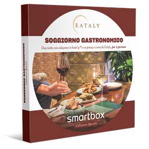 Idee regalo Soggiorno Gastronomico. Cofanetto Smartbox Smartbox