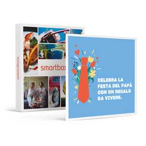 Idee regalo SMARTBOX - Avventure da vivere insieme per la Festa del papà - Cofanetto regalo Smartbox