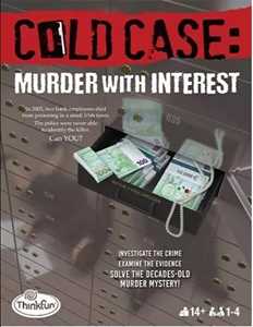 Giocattolo Cold Case 3 Murder with Interest. Escape the Room Games & Crime ThinkFun