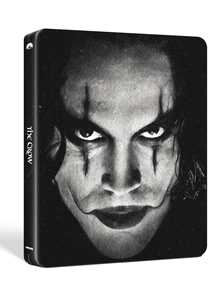Film Il corvo. Steelbook NERO 30mo Anniversario (Blu-ray + Blu-ray Ultra HD 4K) Alex Proyas