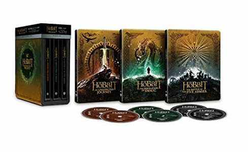 Film Lo Hobbit. La Trilogia. Con Steelbook (6 Blu-ray Ultra HD 4K) Peter Jackson