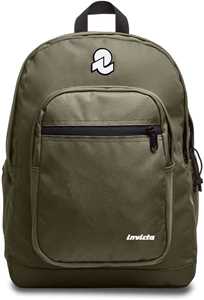 Cartoleria Zaino scuola Jelek Plain Invicta Backpack Grs, Green Military - 32 x 43 x 25 cm Invicta