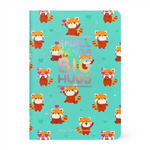 Cartoleria Quaderno - Small - Red Panda - Lined Legami