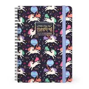 Cartoleria Spiral Notebook - Large - Unicorn Legami