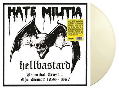 Vinile Genocidal Crust. The Demos 1986-1987 (Clear Edition) Hellbastard