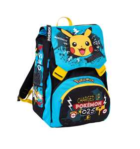 Cartoleria Zaino Scuola Seven Sdoppiabile Big Pokemon 025 Seven