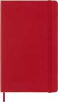 Cartoleria Agenda Moleskine giornaliera 2024, 12 mesi, Large, copertina rigida, Rosso scarlatto - 13 x 21 cm Moleskine