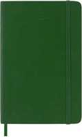 Cartoleria Agenda Moleskine giornaliera 2024, 12 mesi, Pocket, copertina morbida, Verde mirto - 9 x 14 cm Moleskine