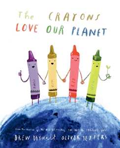 Libro in inglese The Crayons Love our Planet Drew Daywalt