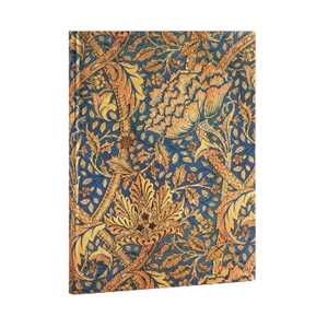 Cartoleria Taccuino Flexi Paperblanks, William Morris, Morris Danza del Vento, Ultra, A pagine bianche - 18 x 23 cm Paperblanks