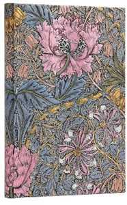 Cartoleria Paperblanks Taccuino copertina rigida, Midi, Bianco, William Morris, Caprifoglio Rosa - 13 x 18 cm Paperblanks