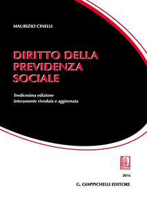 Libro Diritto della previdenza sociale Maurizio Cinelli