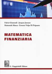 Libro Matematica finanziaria Fulvio Gismondi Jacques Janssen Raimondo Manca