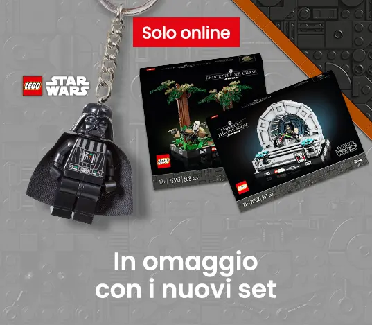 In omaggio con LEGO Star Wars