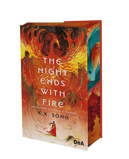 The night ends with fire