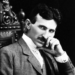 Foto di Nikola Tesla
