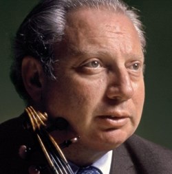 Foto di Isaac Stern