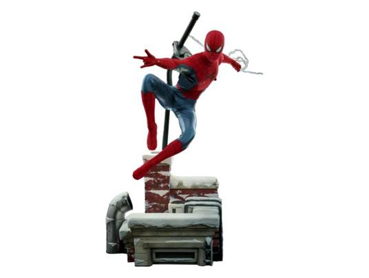 Spider-man: No Way Home Movie Masterpiece Action Figura 1/6 Spider-man (new Red E Blue Suit) (deluxe Version) 28 Cm Hot Toys