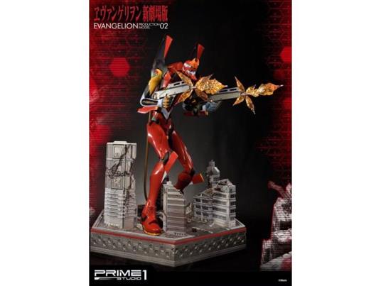 Neon Genesis Evangelion Statua Eva Production Model-02 Esclusiva 74 Cm Prime 1 Studio