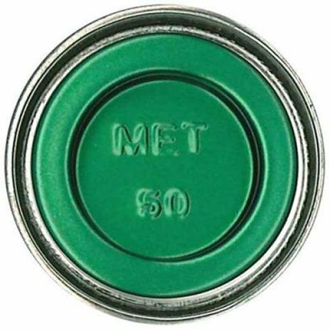Humbrol No 50 Green Mist Metallic Enamel Tinlet No 1 14Ml - 2