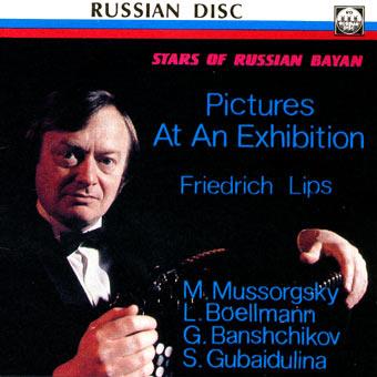 Friedrich Lips: Stars Of Russian Bayan - Pictures At An Exhibition - CD Audio