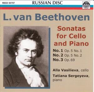 Sonatas For Cello And Piano - CD Audio di Ludwig van Beethoven