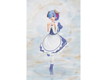 Re:zero - Starting Life In Another World Pvc Statua Rem Memory Snow Puppy Ver. Renewal Edition Taito Prize