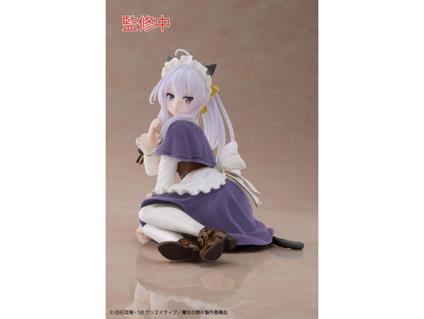 Wandering Witch: The Journey Of Elaina Pvc Statua Elaina Cat Maid Ver. Renewal Edition 18 Cm Taito Prize