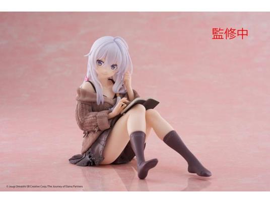Wandering Witch: The Journey Of Elaina Pvc Statua Desktop Cute Figura Elaina Casual Clothes Ver. 13 Cm Taito Prize