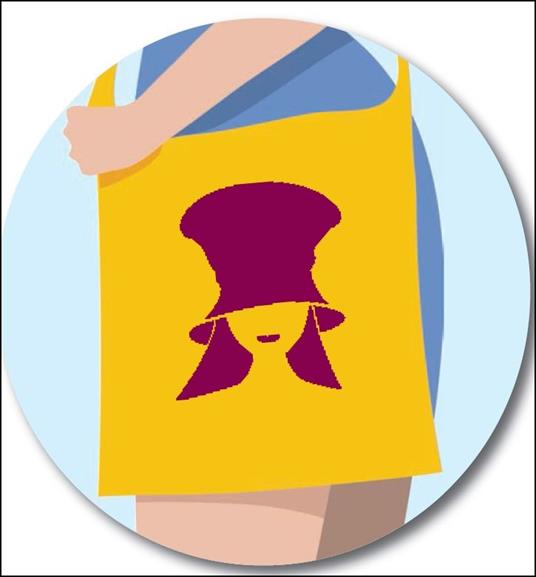 Shopper di tela Amélie Nothomb  - 2