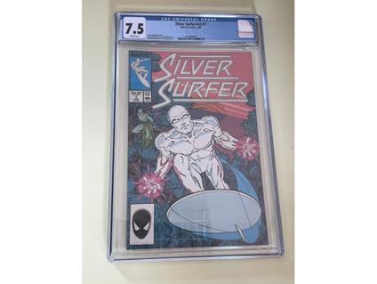 Silver Surfer Fumetto Marvel Comics 1988 Volume 3 7 con Box Edizione Limitata