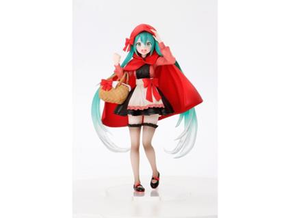 Hatsune Miku Wonderland Pvc Statua Little Red Riding Hood 18 Cm Taito Prize