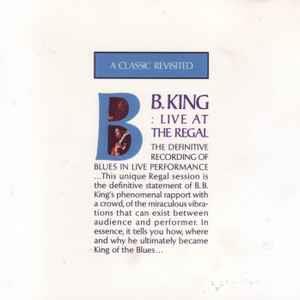 Live At The Regal - CD Audio di B. B. King