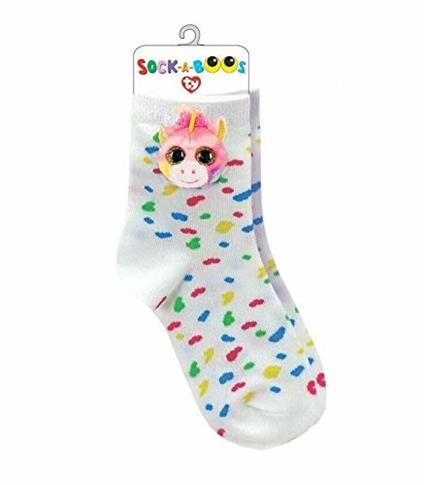 Ty Fantasia Unicorn Calzini, Multicolore, One Size Bambina