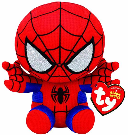 Marvel: Ty - Spiderman (Peluche 33 Cm) - Ty - Personaggi - Giocattoli