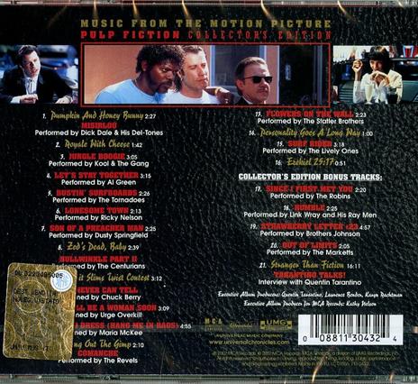 Pulp Fiction (Colonna sonora) (Remastered + 4 Bonus Tracks) - CD Audio - 2