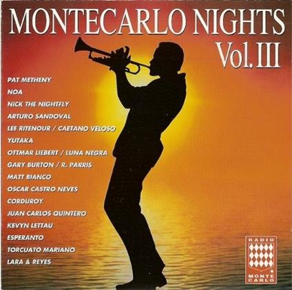 Montecarlo Nights Vol.III - CD Audio