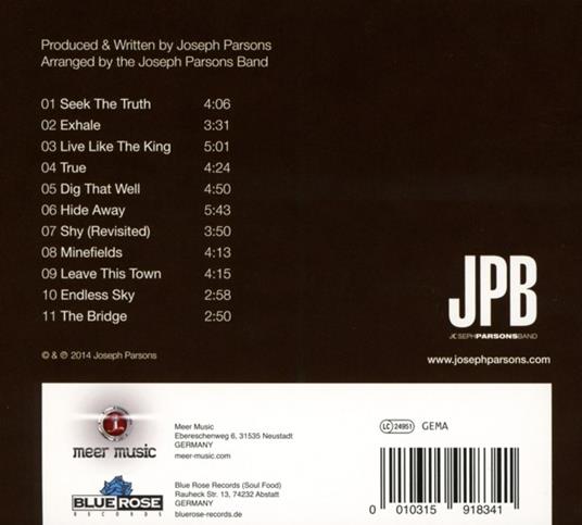 Empire Bridges - CD Audio di Joseph Parson - 2