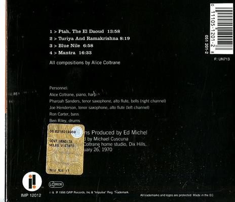Ptah the El Daoud - CD Audio di Alice Coltrane - 2