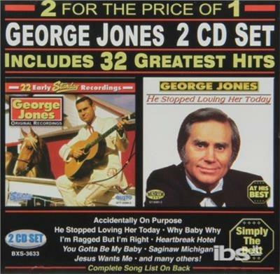 32 Greatest Hits - CD Audio di George Jones