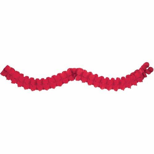 Festone Ghirlanda Carta Rossa 3,65 Mt