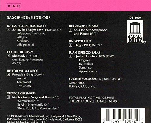 Saxophone Colors - CD Audio di Hans Graf - 3