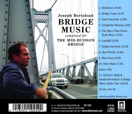 Joseph Bertolozzi - Bridge Music - CD Audio - 3
